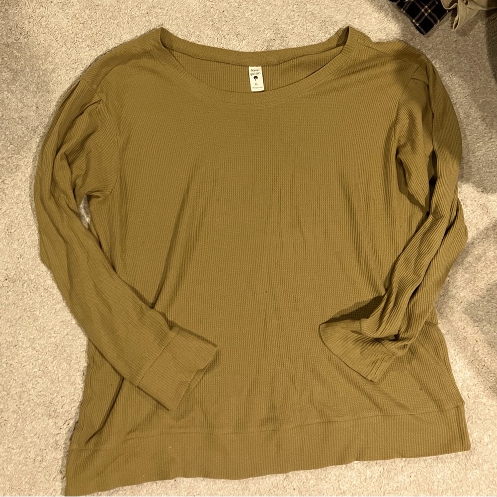 Kate Quinn XL waffle sweater